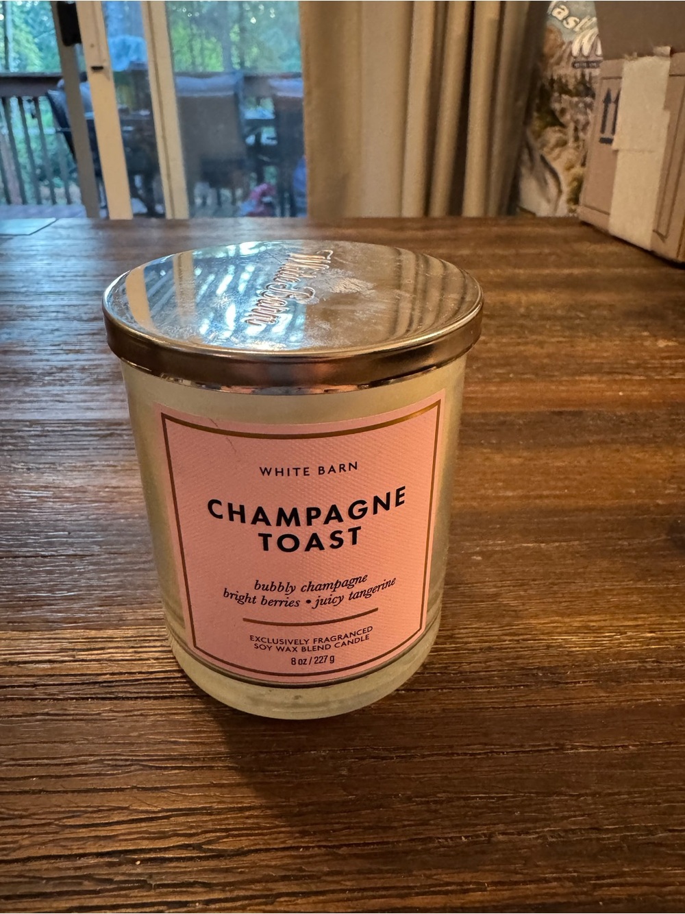 Bath and Body Works Champagne Toast 8oz New Candle, discounted shipping!